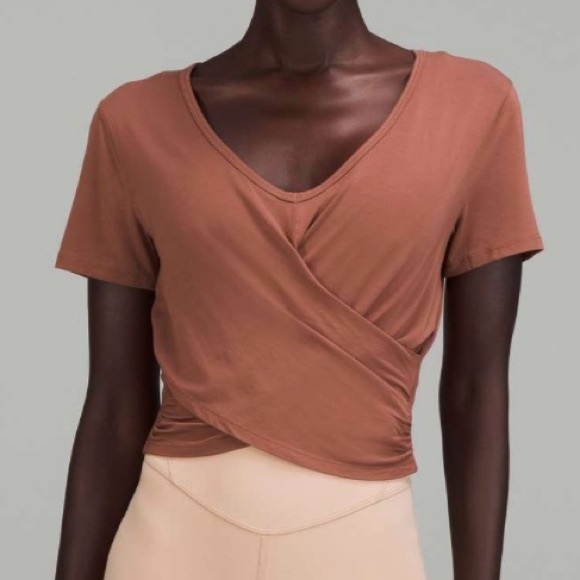 lululemon athletica Tops - LULULEMON Wrapped Waist Top